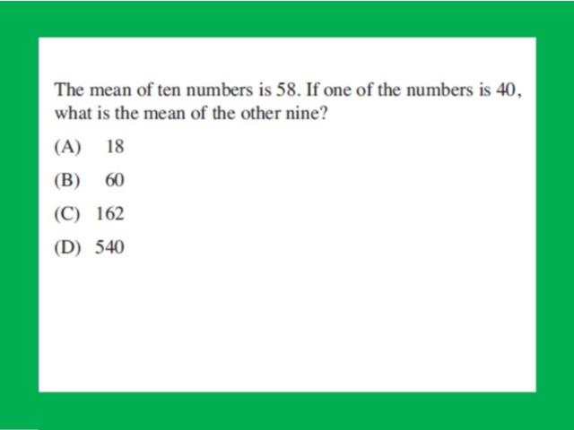 Reverse Mean The Answers Revealed Mr Barton Maths Blog