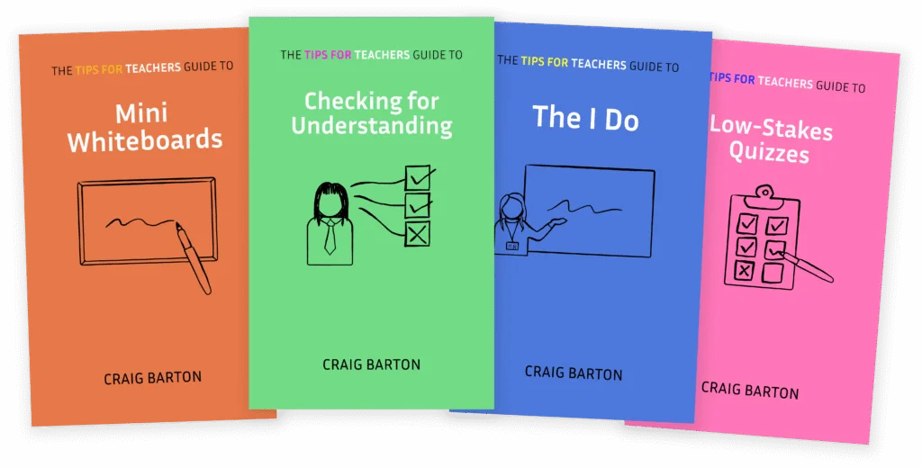 Collection of mathematics education books by Craig Barton
